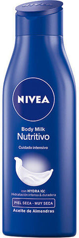 Nivea Lotion Body Milk Nourishing 400 Ml, 12/cs.