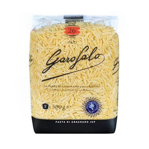 Garofalo Pasta -26 Orzo 16 Oz, 12/cs.  EXP: 11/11/2027