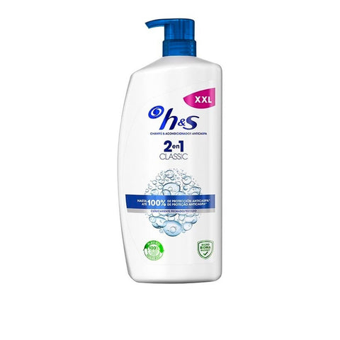 H & S Shampoo -2 IN 1 Classic Clean 800 Ml, 4/cs.