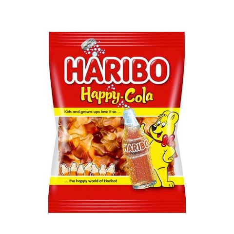 Haribo Candy -Happy Cola 160 G (5.64 Oz), 12/cs. EXP: 10/26