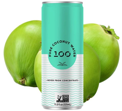 100 Pure Coconut Water - Coconut 11 Oz, 12/cs EXP: 10/20/2027