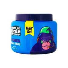Moco De Gorilla Hair Gel Jar Gamer -Blue 9.5 Oz, 12/cs.