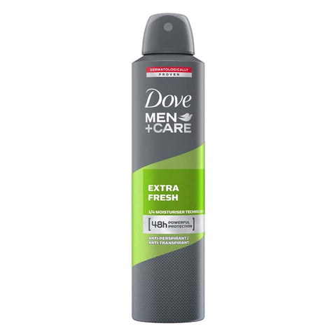 Dove Body Spray Men -Extra Fresh 250 Ml, 6/cs.
