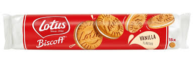 Lotus Sandwich Cookie -Vanilla 150 G (5.07 Oz), 9/cs EXP: 11/27/2026