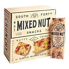 South Forty Nut Bars -Mixed Nut 1.4 Oz, 24/cs EXP: 01/26/2027