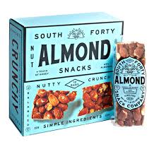 South Forty Nut Bars -Almond 1.4 Oz, 24/cs EXP: 03/08/2027