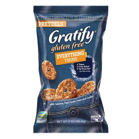 Gratify Pretzel Everything 10.5 Oz, 6/cs  EXP: 03/18/2027