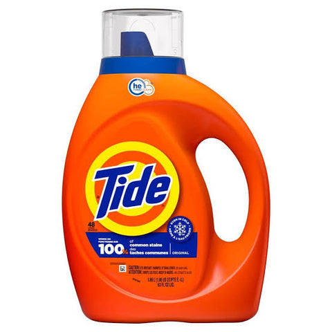 Tide Liquid Detergent -Original  63 Oz, 4/cs.