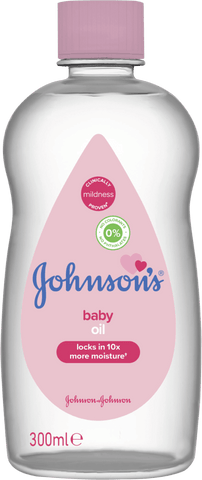 Johnson Baby Oil -Regular 300 Ml, 24/cs.