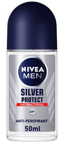 Nivea Roll-On Men -Silver Protect 50 Ml, 12/cs.