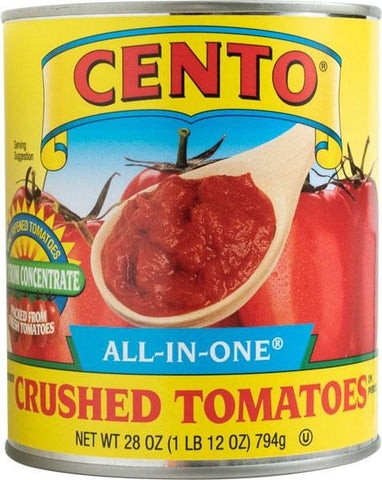 Cento Chunky Crushed Tomatoes 28 Oz, 12/cs  EXP: 9/1/2028