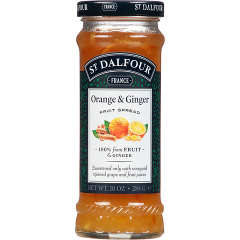 St Dalfour Conserve -Ginger & Orange  10 Oz, 6/cs. EXP: 1/12/2028