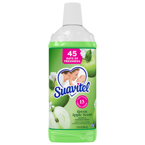 Suavitel Fabric Softener -Green Apple 13.5 Oz, 12/cs.