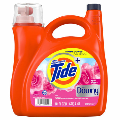 Tide Liquid Detergent -April Fresh 141 Oz, 4/cs.