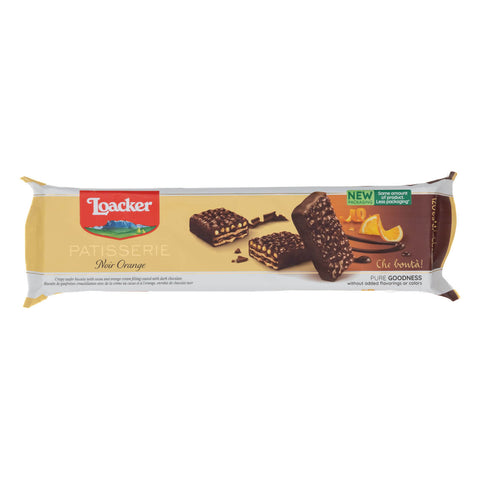 Loacker Patisserie -Noir Orange 100 G (3.53 Oz), 12/cs.
