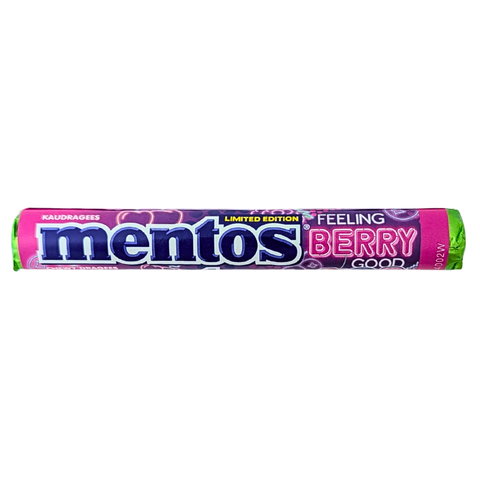 Mentos Candy Roll -Feeling Berry  37 G, 24/cs.