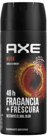 Axe Body Spray -Musk 150 Ml, 6/cs.