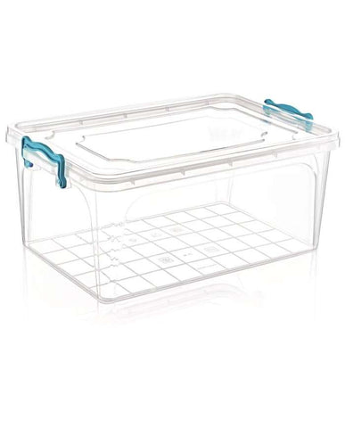 Plastic Rectangle Storage Box 20 LT, 12/cs.