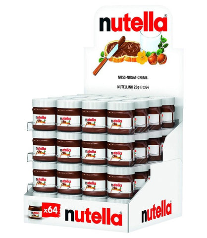 Nutella Hazelnut Spread 25 G, 64/cs  EXP: 02/26