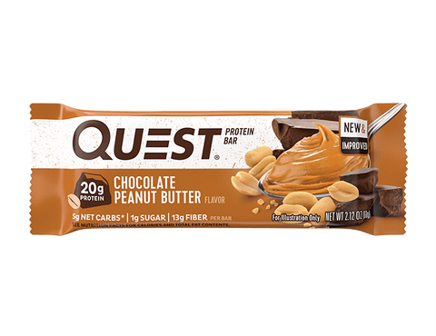 Quest Protein Bar -Peanut Butter 2.12 Oz (60 G), 12/cs. EXP: 5/10/2027