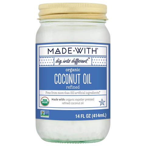 Made With Organic Coconut Oil 14 Oz, 6/cs EXP:12/26/2027
