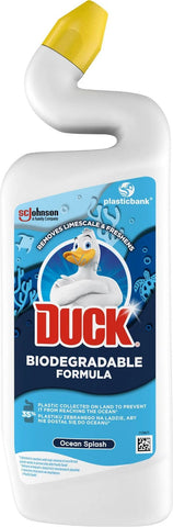 Duck Toilet Bowl Cleaner -Ocean Splash 750 Ml, 12/cs