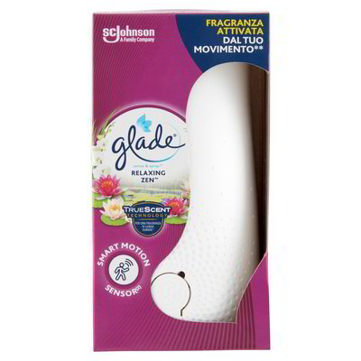 Glade Sense & Spray Automatic Air Freshener - Relaxing Zen 4/cs