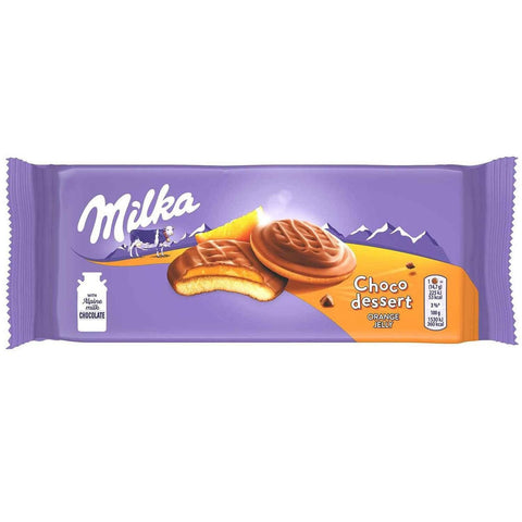 Milka Choco Jaffa Cookies with Orange Jelly Filling 147 G (5.18 Oz), 24/cs EXP: 16/03/2026