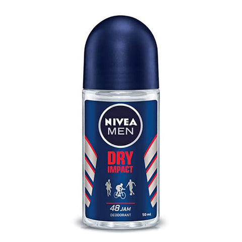 Nivea Roll-On Men -Dry Impact 50 Ml, 12/cs.