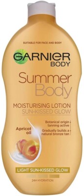Garnier Moisturising Lotion Summer Body Milk 400 Ml, 6/cs