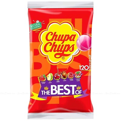 Chupa Chups Refill Bag 120 CT, 6/cs EXP: 12/26