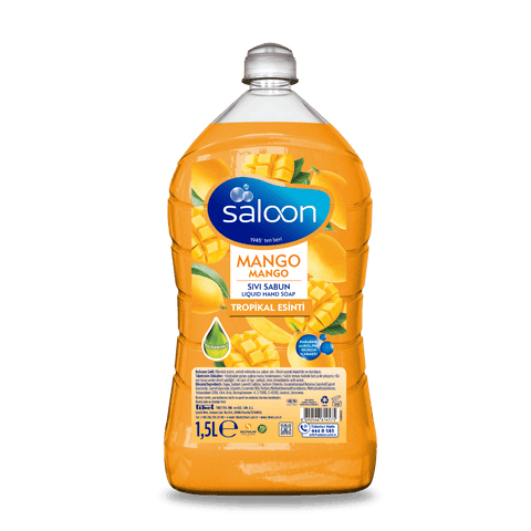 Saloon Liquid Soap -Mango 1.5 LT, 8/cs.