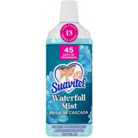Suavitel Fabric Softener -Waterfall Mist 13.5 Oz, 12/cs.
