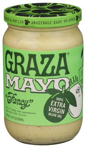 Graza Fancy Olive Oil Mayo, 11.2 Oz, 8/cs  EXP: 05/2027