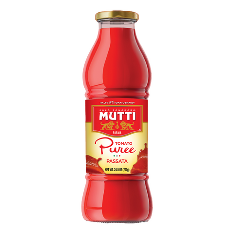 Mutti Tomato Passata Puree 24.5 Oz, 6/cs  EXP: 8/31/2028