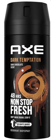 Axe Body Spray -Dark Temptation 150 Ml, 6/cs.