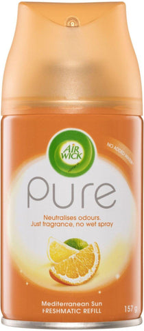 Airwick Freshmatic Refill -Mediterranean Sun 250 Ml, 4/cs.