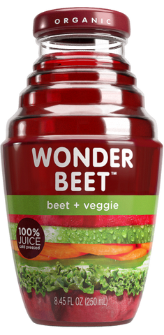 Wonder Beetology Organic Beet and Veggie Juice 8.45 Oz, 6/cs EXP: 8/4/2027