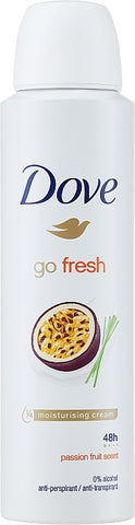 Dove Body Spray Women -Passion Fruit 150 Ml, 6/cs.