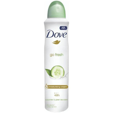 Dove Body Spray Cucumber 250 Ml, 6/cs.