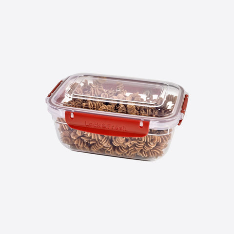 Plastic Seal Master Rectangle Storage Container 1.4 LT, 12/cs.