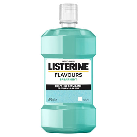 Listerine Mouthwash Spearmint 500 Ml, 12/cs.