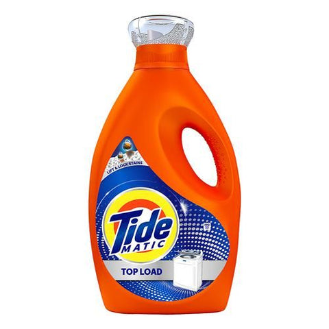 Tide Laundry Detergent Top Load Blue 850 Ml, 12/cs