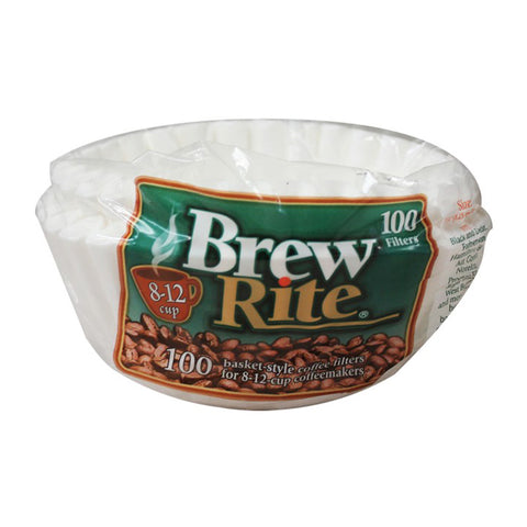 Brew Rite Coffee Filters 100 CT, 48/cs