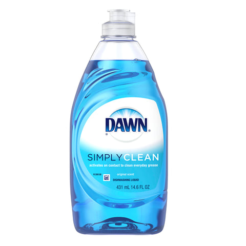 Dawn Dish Liquid Simply Clean 14.6 Oz, 20/cs.