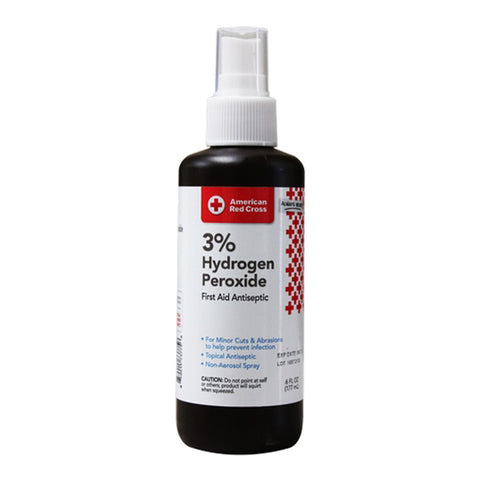 American Red Cross 3% Hydrogen Peroxide Spray 6 Oz, 12/cs