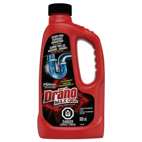 Drano Max Gel Clog Remover 30.4 Oz, 12/cs.