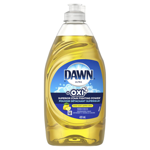 Dawn Ultra Dish Liquid Lemon Oxi 431 Ml (14.6 Oz), 10/cs.