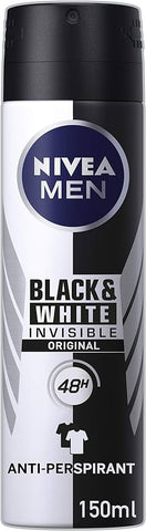 Nivea Body Spray Men Invisible 150 Ml, 12/cs.