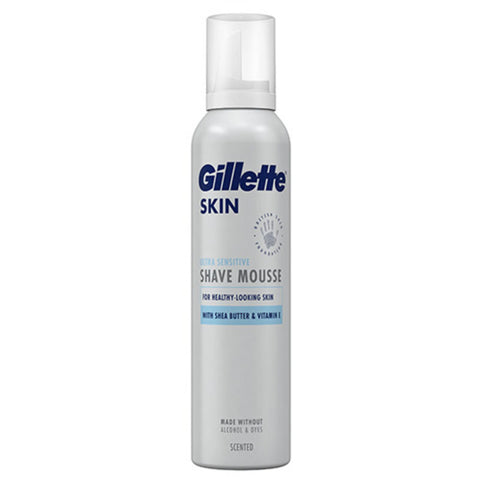 Gillette Ultra Sensitive Shave Mousse 240 Ml, 6/cs